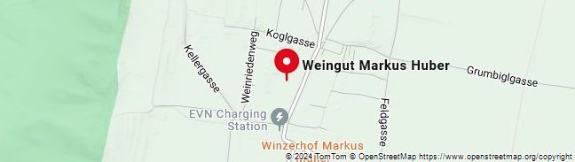Map of Weingut Markus Huber Gruner Veltliner Obere Steigen